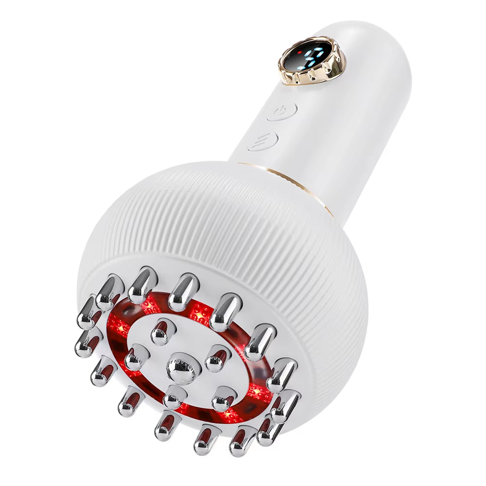 Electric Lymphatic Drainage Machine Meridian Body Massage Brush Microcurrent anti Cellulite Guasha Physiotherapy Apparatus